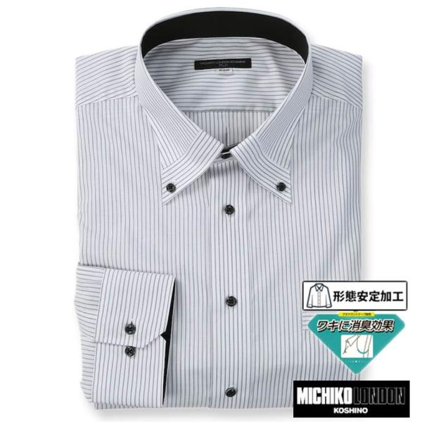 大きいサイズ メンズ MICHIKO LONDON KOSHINO MLK マイター B.D 長袖 ...