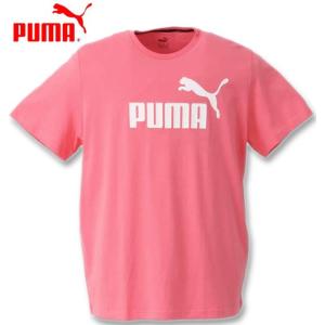 大きいサイズ メンズ PUMA エッセンシャルロゴ半袖Tシャツ 2XL 3XL 4XL 5XL 6XL｜biglibero