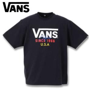 大きいサイズ メンズ VANS FLV USA半袖Tシャツ 3L 4L 5L