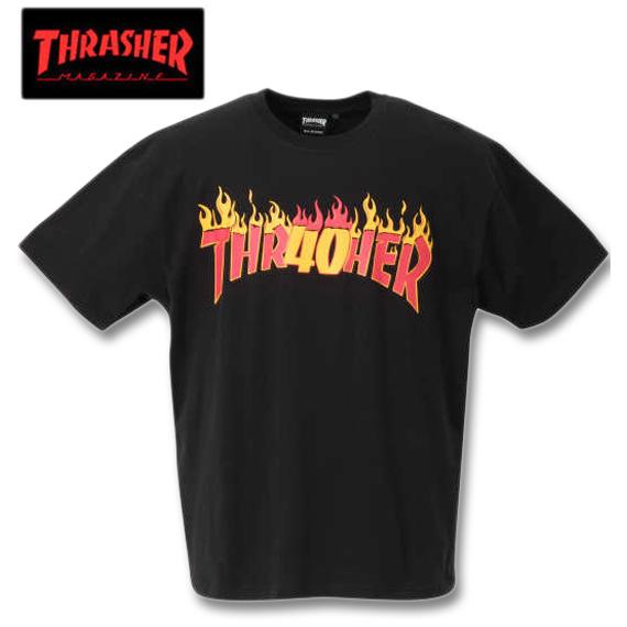 大きいサイズ メンズ THRASHER 半袖Tシャツ 3L 4L 5L 6L 8L