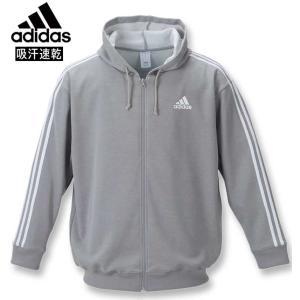 大きいサイズ メンズ adidas アディダス ウォームアップ フルジップパーカー 3XO〜8XO｜biglibero