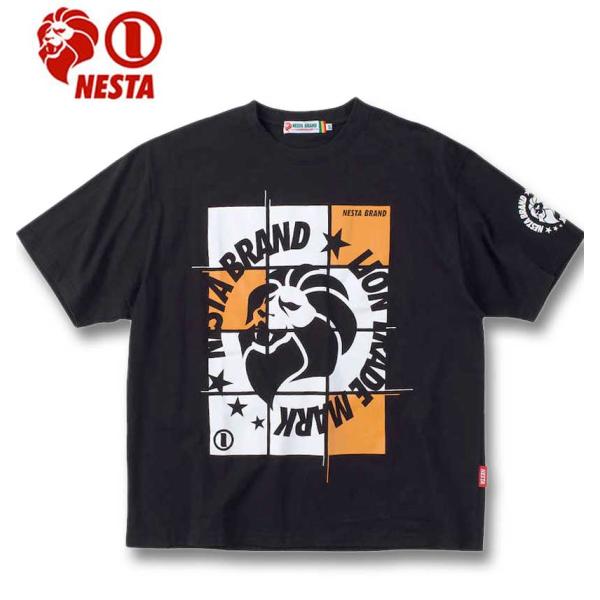 大きいサイズ メンズ NESTA BRAND 天竺 半袖 Tシャツ 3L 4L 5L 6L 8L