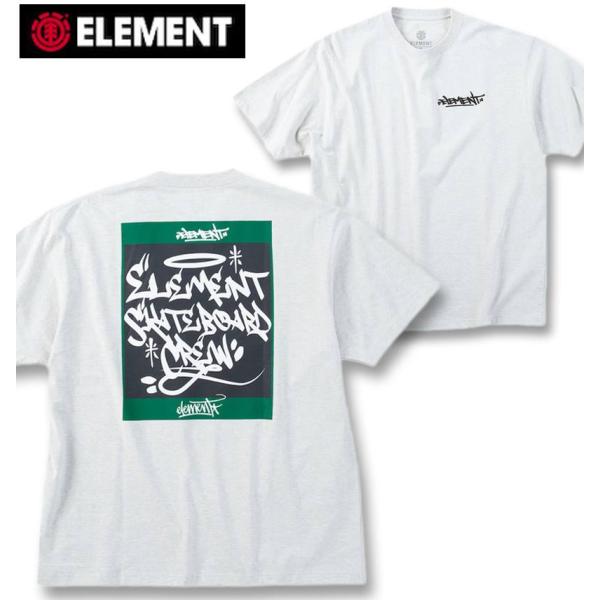 大きいサイズ メンズ ELEMENT TAG SQUARE 半袖 Tシャツ 3L 4L 5L 6L