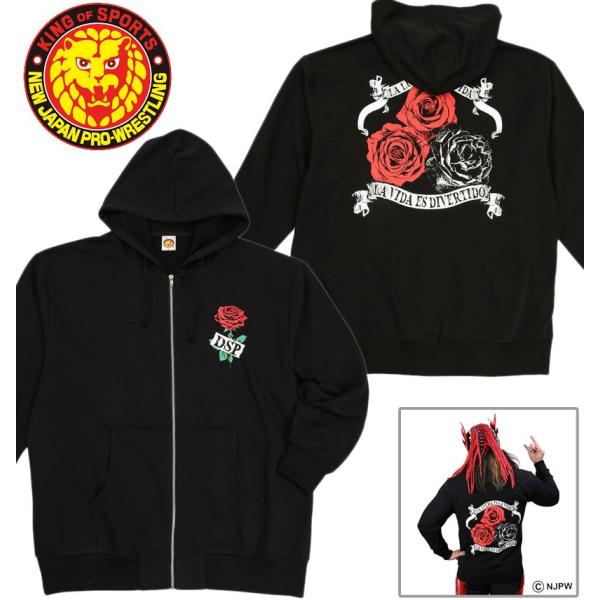 大きいサイズ メンズ 新日本プロレス エル・デスペラード 「LA LUCHA ES LA VIDA」...