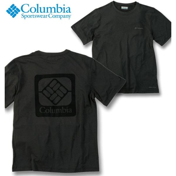 大きいサイズ メンズ Columbia コロンビア クイックハイク バックグラフィック 半袖 Tシャ...