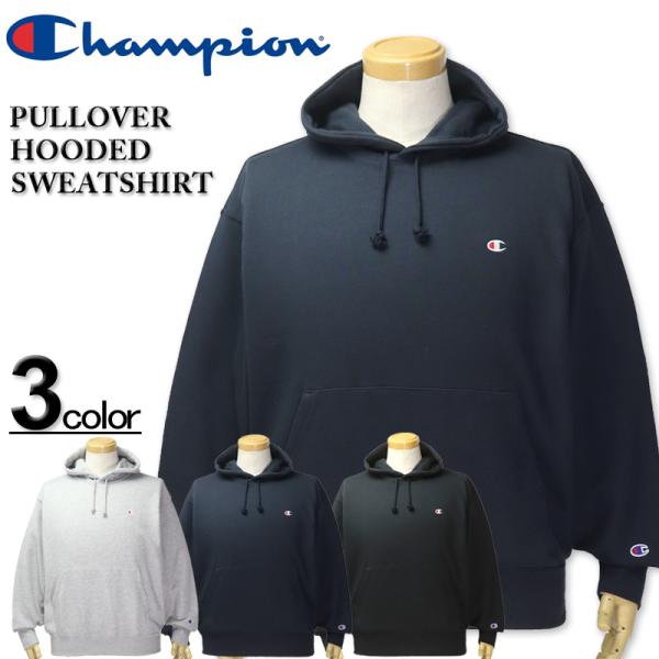 大きいサイズ メンズ Champion(チャンピオン) スウェット プルパーカー 3L 4L 5L