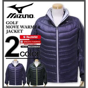 大きいサイズ メンズ MIZUNO ミズノ ゴルフ ムーブウォーマージャケット/MOVE TECH 3L 4L 5L 6L