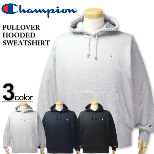 大きいサイズ メンズ Champion チャンピオン スウェット プルパーカー 3L 4L 5L