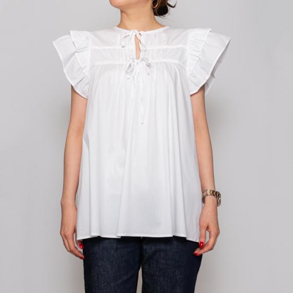 Devotion TWINSデボーションツウィンズ 008/KUNZITIS コットン フリルブラウ...