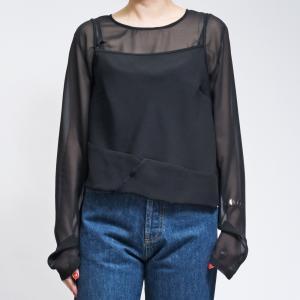 MM6 MAISON MARGIELAエムエム6 メゾン マルジェラ S62DG0024 Vネック