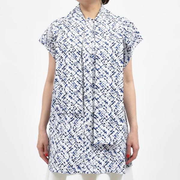 PLAN Cプラン シー <br>TPCAG11N00/TC119 コットンポプリンスカーフシャツ ...