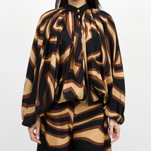 PUCCI（プッチ）883-41805 プリントシルクブラウス21056001052