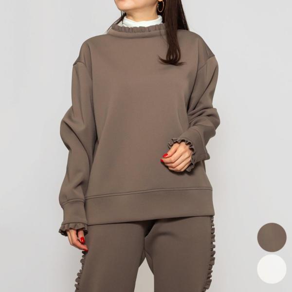 【SALE50％】DRAWELLドロウェル CS-10 フリルプルオーバーレディース 正規品ならビリ...