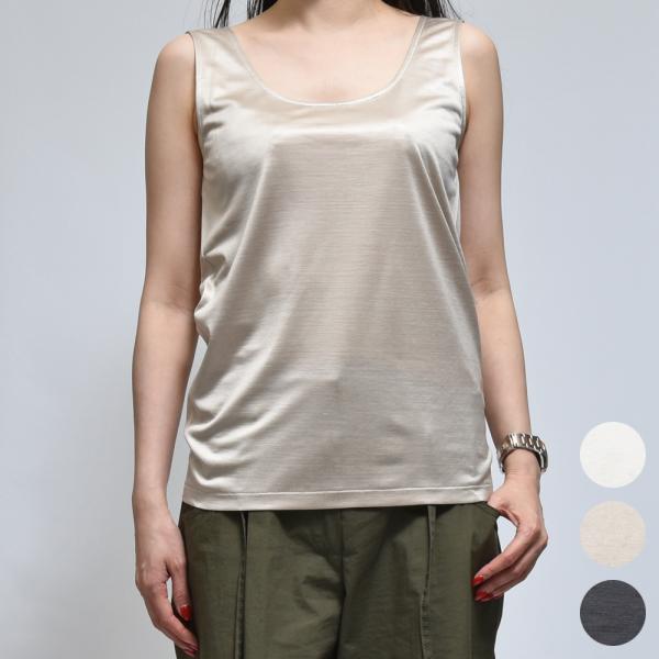 AMBELLアンベル 00074 シルク タンクトップ レディース 正規品ならビリエッタ。送料無料【...