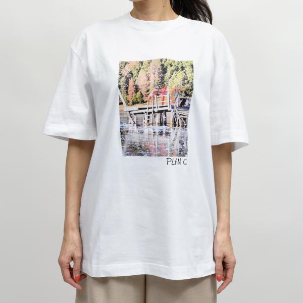 PLAN C（プランシー）<br>62241002 プリントジャージープリントTシャツ 220610...