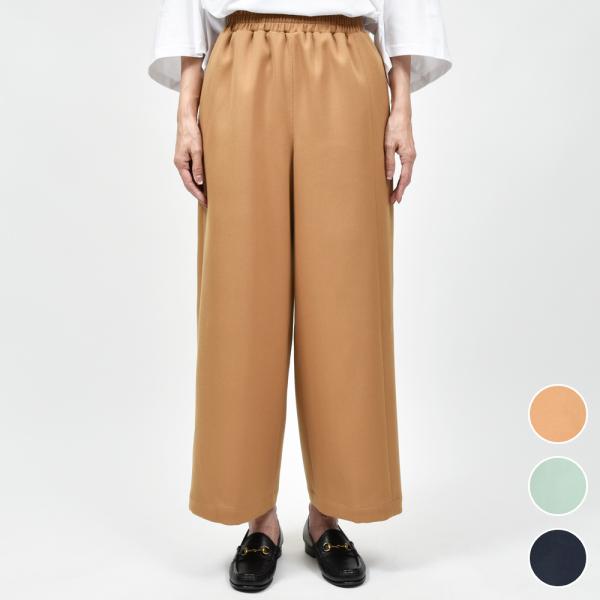 AMBELL（アンベル）<br> 000025  ポリウールギャザーパンツ 23152000163 ...