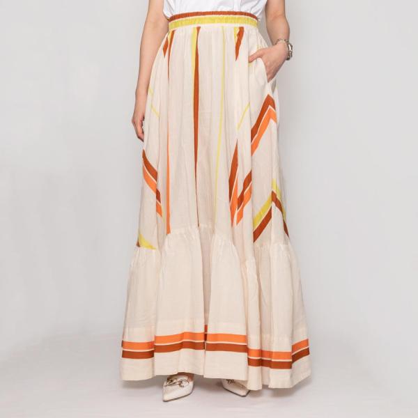 Devotion TWINSデボーションツウィンズ 346/HEMATITIS ギャザーロングスカー...