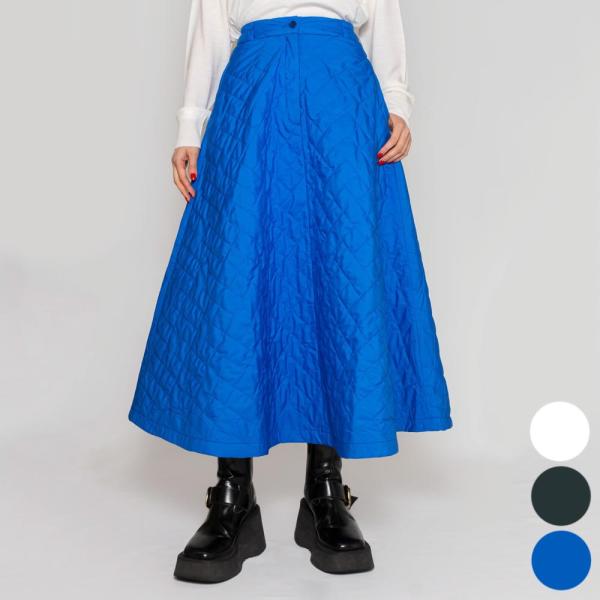 Cellar Doorセラードアー AMBRA/ST634 キルティング フレアスカート レディース...