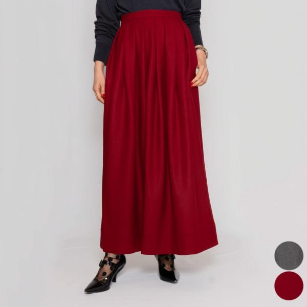 Cellar Doorセラードアー KATE/SW196 タックプリーツスカート レディース 正規品...