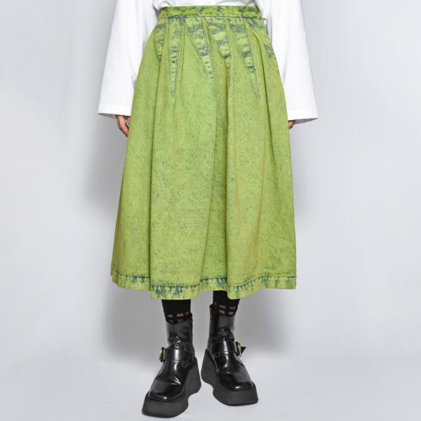 MARNIマルニ GOJD0594A0/USCV96 マーブルダイ デニムスカート レディース 正規...