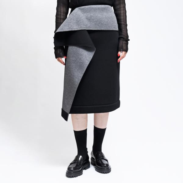 PLAN Cプラン シー <br>GOCJF56V00/TV028 レーヨンバイカラースカート 23...