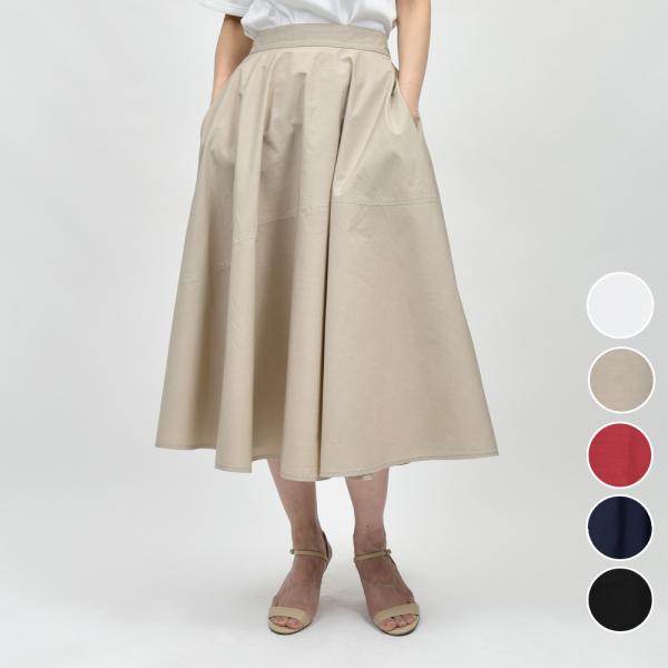 SCAGLIONEスカリオーネ <br>DPT114 コットンポプリンスカート 2325100005...