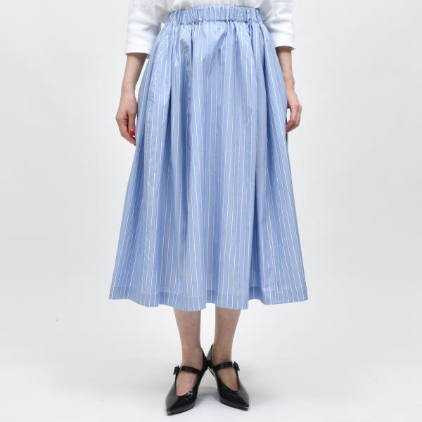 MARNIマルニ GOMA0459S3/UTC455 コットンポプリンストライプワイドスカート 23...