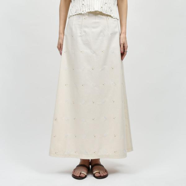 MARNIマルニ <br>GOJD0751S0/USCX58 コットンエンブロイダリースカート 23...