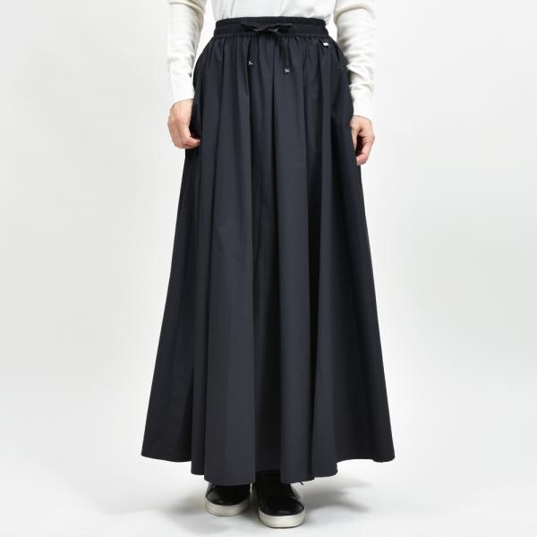 HERNO（ヘルノ）<br>GN00025DR ナイロンストレッチスカート 23252000132