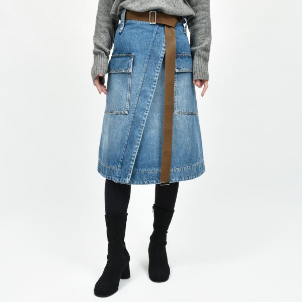 PLAN C（プランシー）G0CEG59WY0TD003 デニムスカート 23252002207 【...