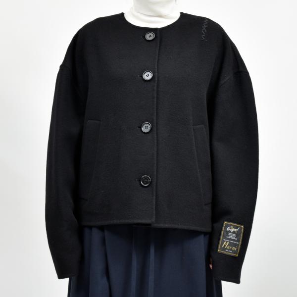 MARNI（マルニ）<br>GIMA0284KS クルーネックカシミヤブルゾン 2405200013...