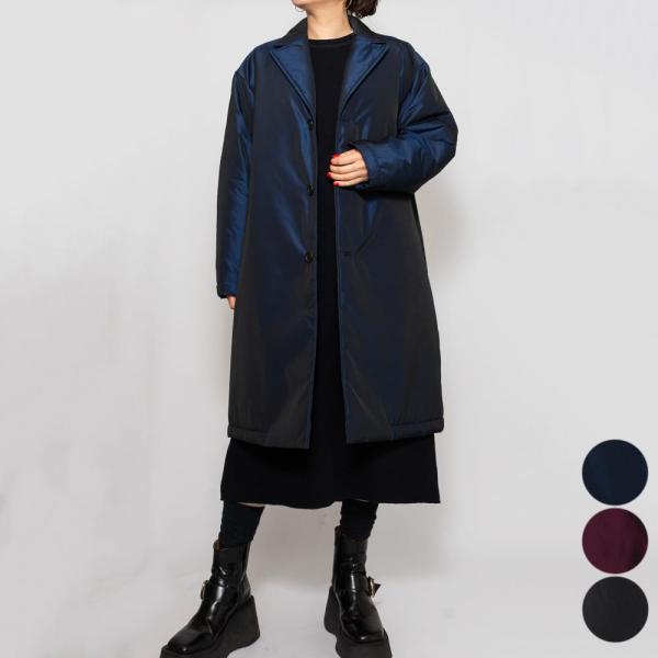 AMBELLアンベル 00053 タフタ ドロップショルダーコート レディース 正規品ならビリエッタ...