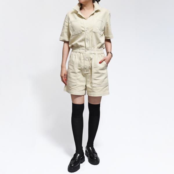 MOTHERマザー 9122-1479 THE PATCH SPRINGY ROMPER オールイン...