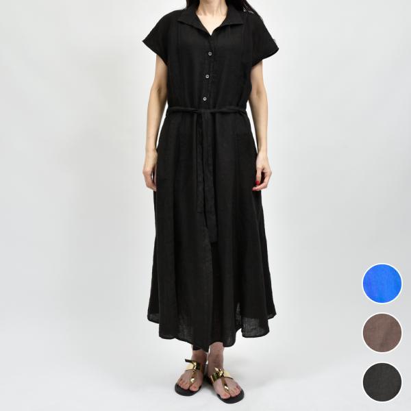 ROBERT FRIEDMAN（ロベルト フリッドマン）<br>NARITC リネンベルテッドワンピ...