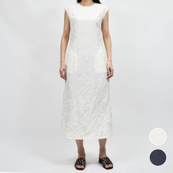 AMBELLアンベル <br>00104 ウォッシュドポリエステルタフタワンピース 24551002...