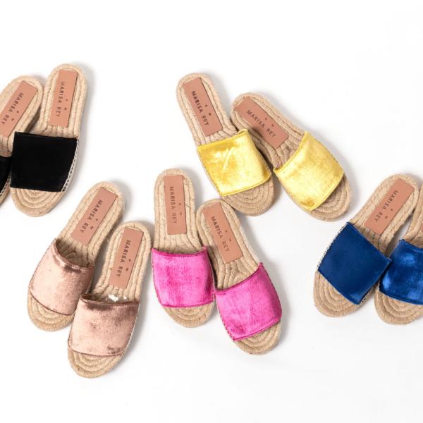 MARISA REY(マリサ レイ)DELFOS ベロア サンダル 正規品ならビリエッタ。送料無料 ...