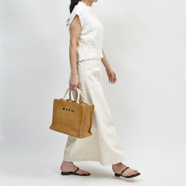 MARNIマルニ <br>GCMD0605A0/UFC658 ダメージコットンニットベスト 2605...