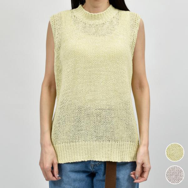 roberto collina（ロベルト コリーナ）<br>B41018 クルーネックノースリーブニ...