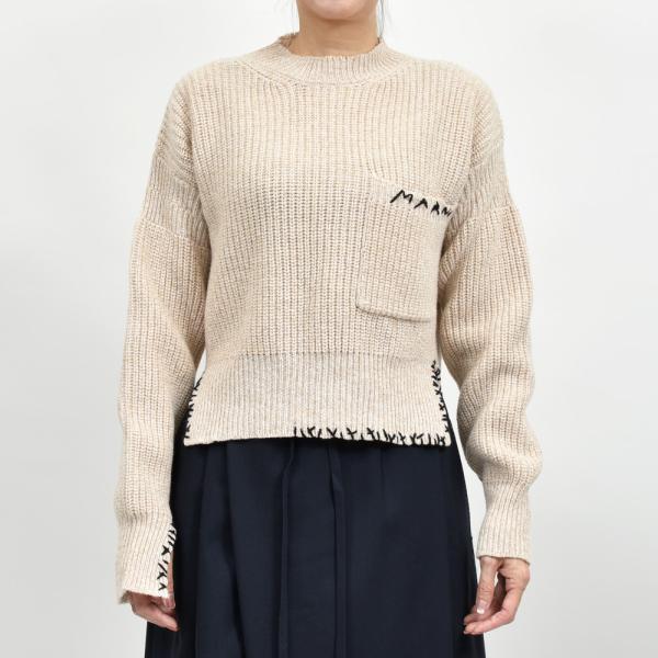 MARNI（マルニ）<br>DVMD0201Q0 タートルネックウールニット26052000138 ...