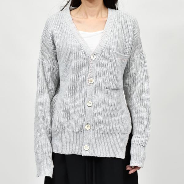 MARNI（マルニ）<br>CDMD0295Q2 ステッチVネックカーディガン 2605200213...