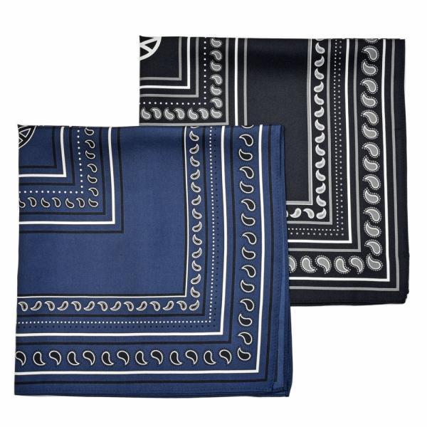 LESCARF（レスカーフ）<br>シルクツイルペイズリースカーフ genderless 28352...