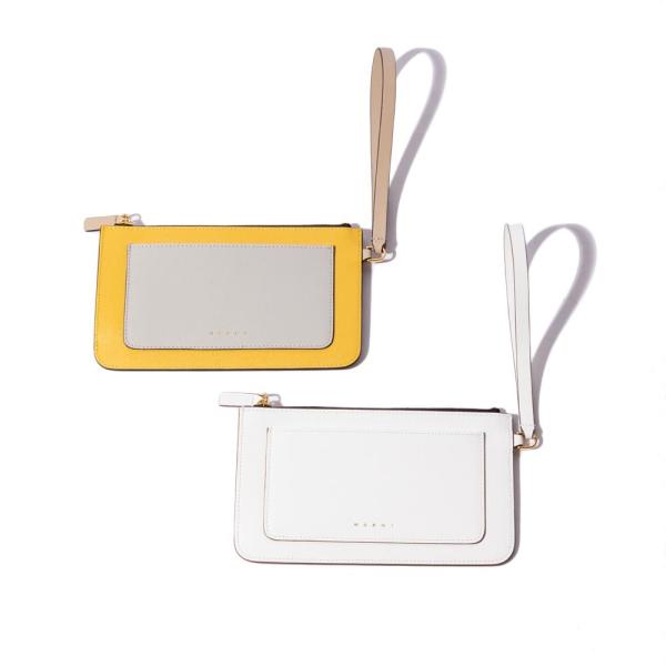 MARNI マルニ PFMO0036U0/LV520 MOBILE ZIP CASE ストラップポー...