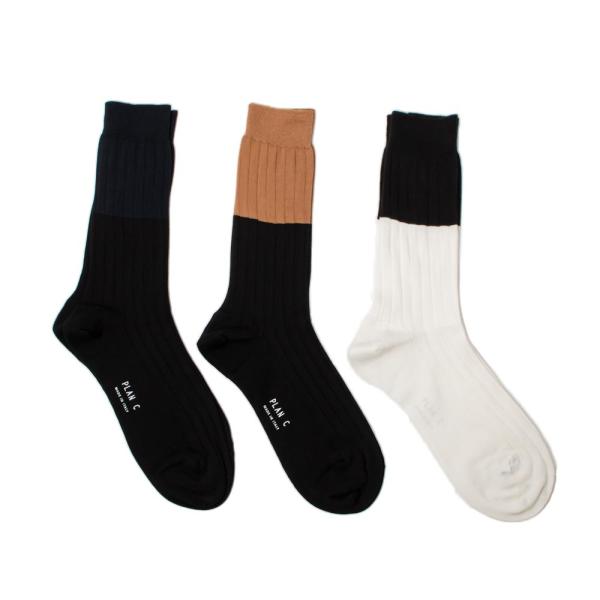 PLAN Cプラン シー CZCCD02CG0/COLOR BLOCK SOCKS ショートソックス...
