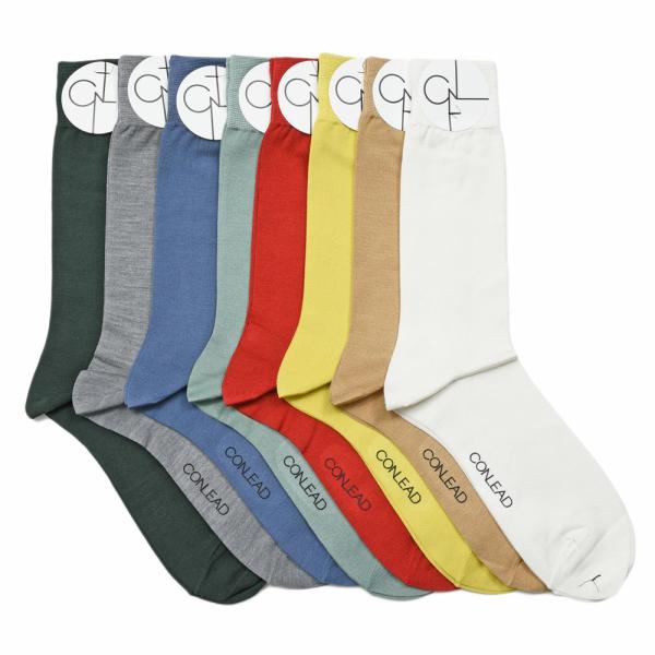 CONLEAD（コンリード）<br>シルクナイロンショートソックス 24s003 genderles...