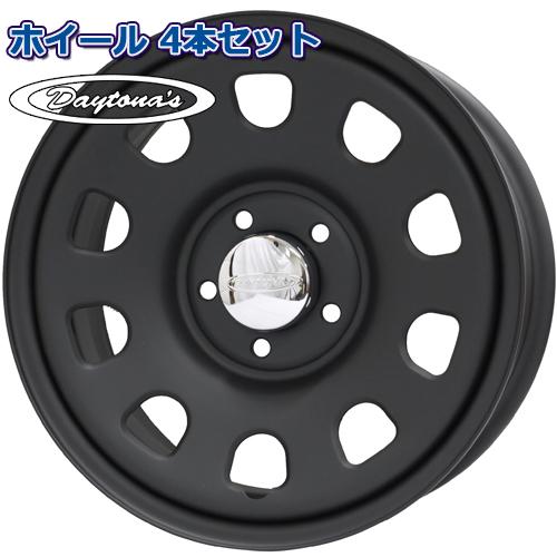 ホイール4本セット DAYTONA'S デイトナ G2 マットブラック 16インチ 7.0J 5穴1...