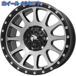 ホイール4本セット PDW MG-2 17インチ 8.0J/8J 6H-139.7 +25