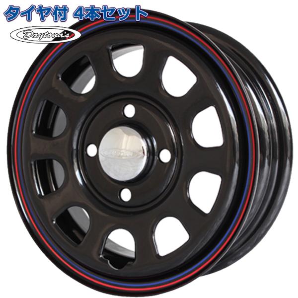 145/80R12 トーヨー オープンカントリー R/T DAYTONAS G2 ブラック デイトナ...