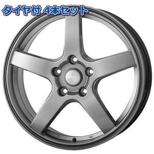 タイヤホイール 4本セット ELEMENT L990 215/45R17 17インチ 8J+30 5H