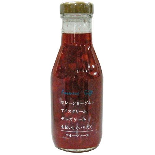 フルーツソース ストロベリー410g 大瓶 お得サイズ ヨーグルト パンケーキ チーズケーキ バニラ...