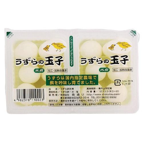 ムソー 食通 うずらの玉子/水煮 6個×2 10セット 21840